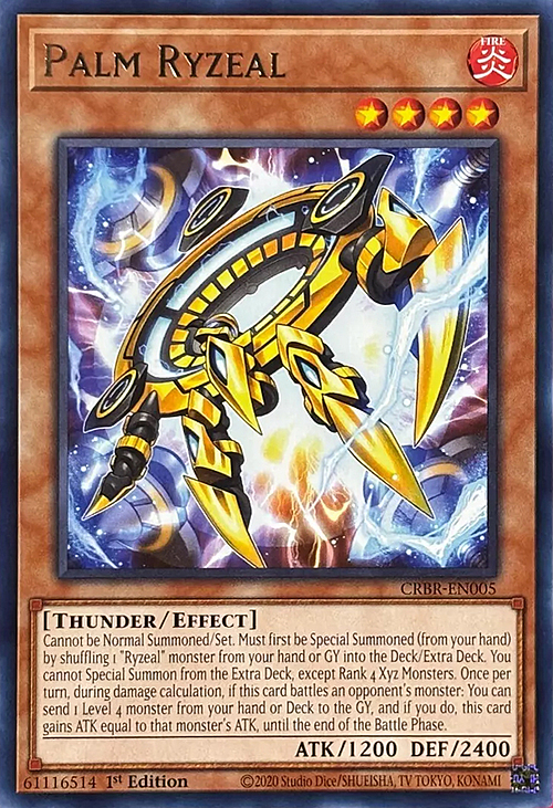 Palm Ryzeal Card Front