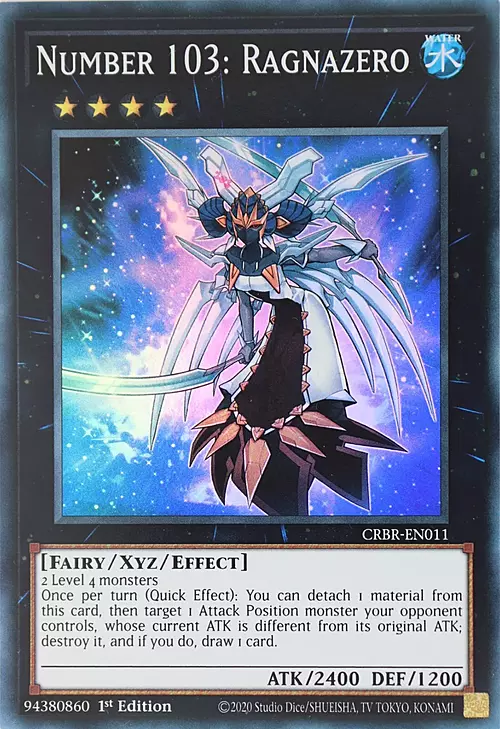 Numero 103: Ragnazero Card Front