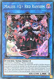 Maliss Q Red Ransom · Super Rare 018sr