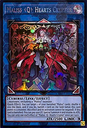 Maliss Q Hearts Crypter · Collector's Rare 020cr