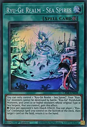 Ryu-Ge Realm - Sea Spires · Super Rare 038sr