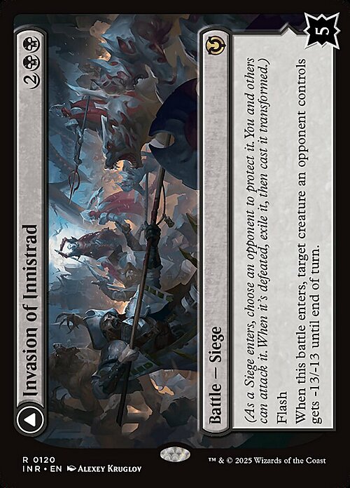 Invasion of Innistrad // Deluge of the Dead Card Front