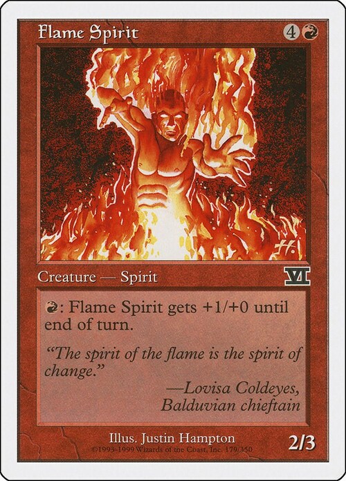 Flame Spirit Card Front