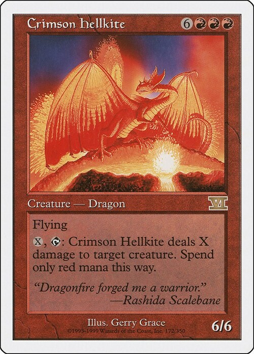 Crimson Hellkite Card Front