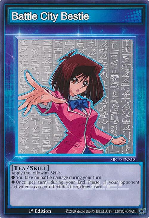 Battle City Bestie Card Front