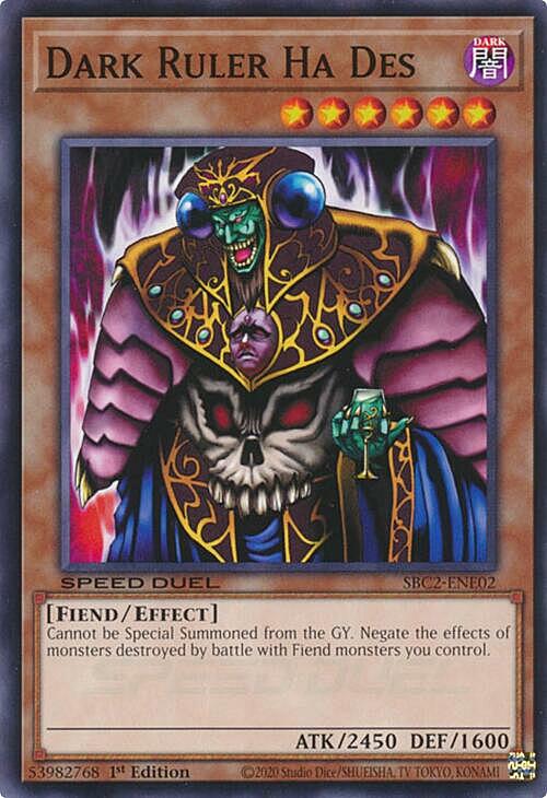 Ha Des Sovrano Oscuro Card Front