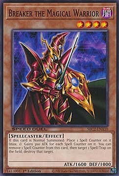 Breaker il Guerriero Magico Card Front