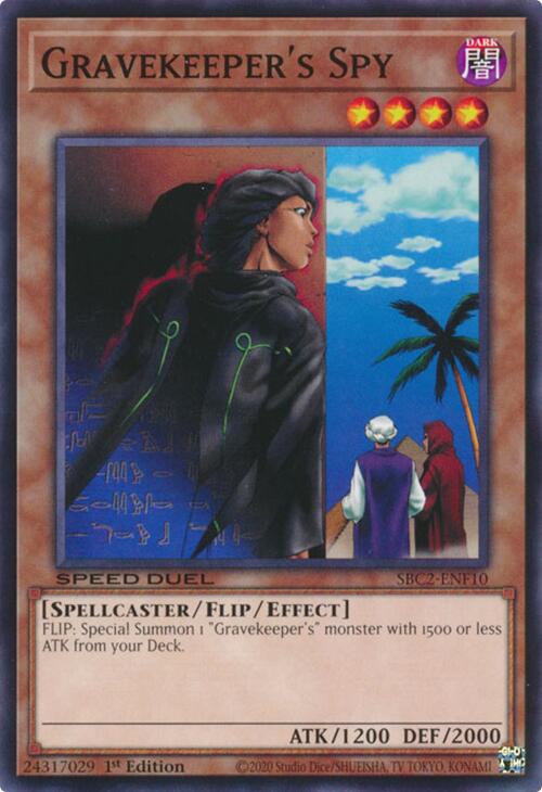 Yu-Gi-Oh! - Gravekeeper's Spy (DT06-EN061) - Duel Terminal 6B - Unlimited Edition - Rare By Yu-Gi-Oh