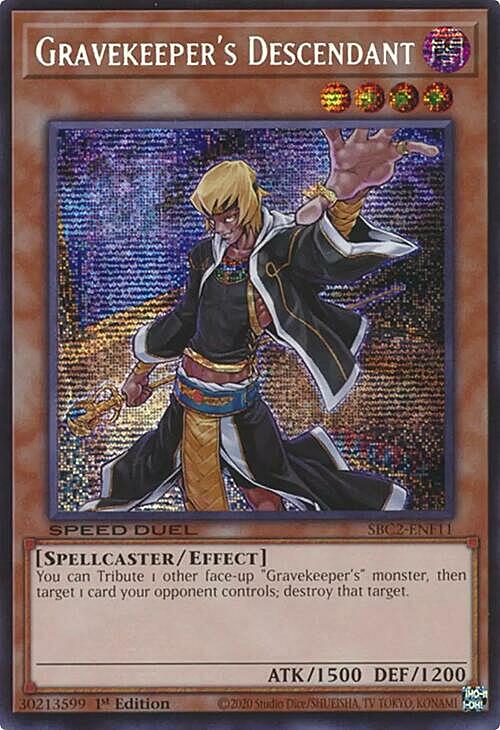 Discendente - Custode di Tombe Card Front