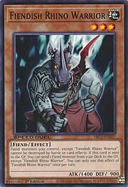 Fiendish Rhino Warrior · Common ENE07