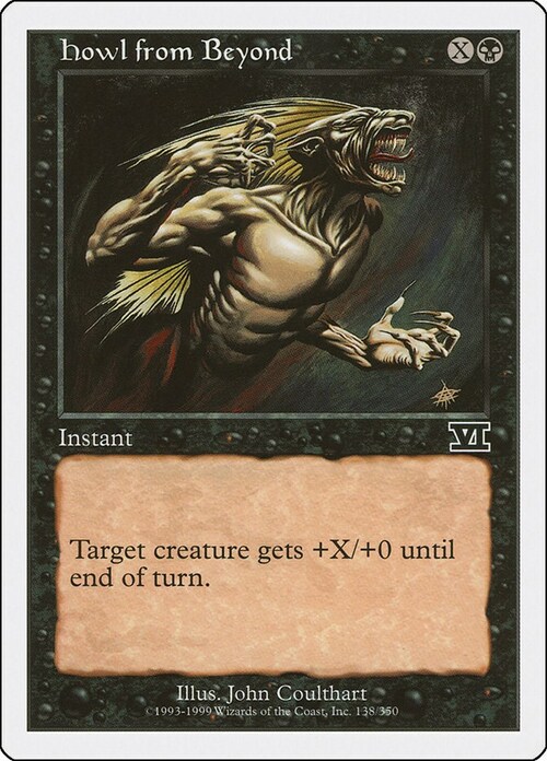 Howl from Beyond Card Front