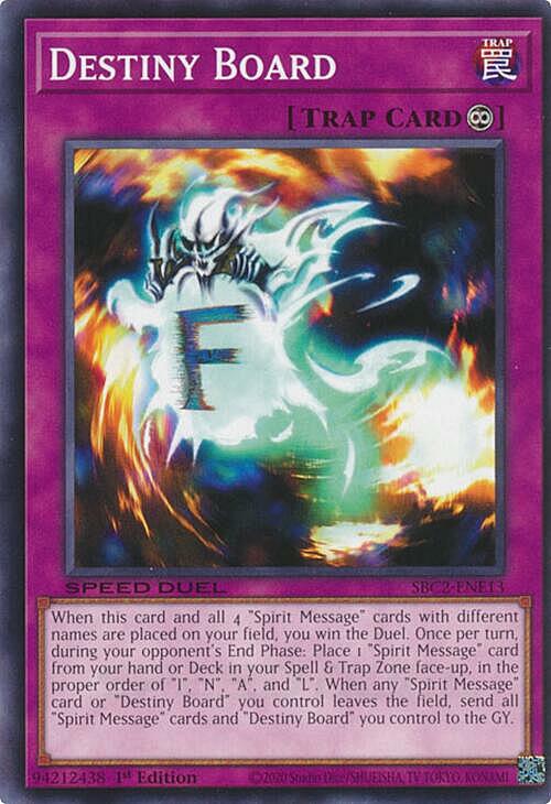 Tavola del Destino Card Front