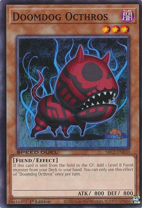 Destinocane Octhros Card Front