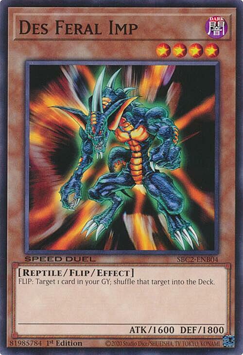 Des Demone Selvaggio Card Front