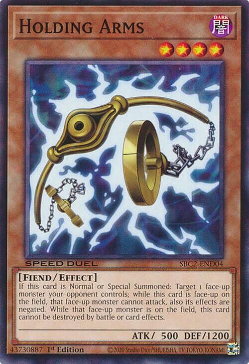 Blocca Braccia Card Front