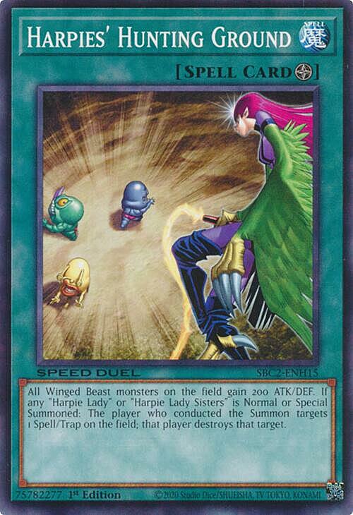 Terreno di Caccia delle Arpie Card Front