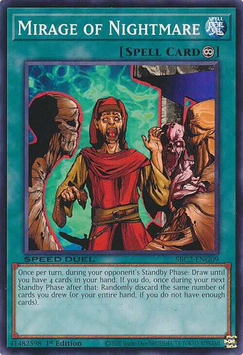 Miraggio d'Incubo Card Front