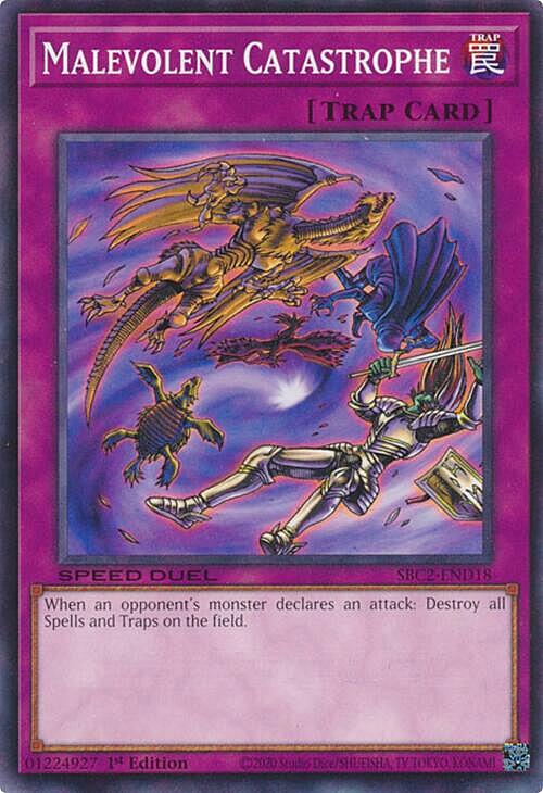 Catastrofe Perfida Card Front