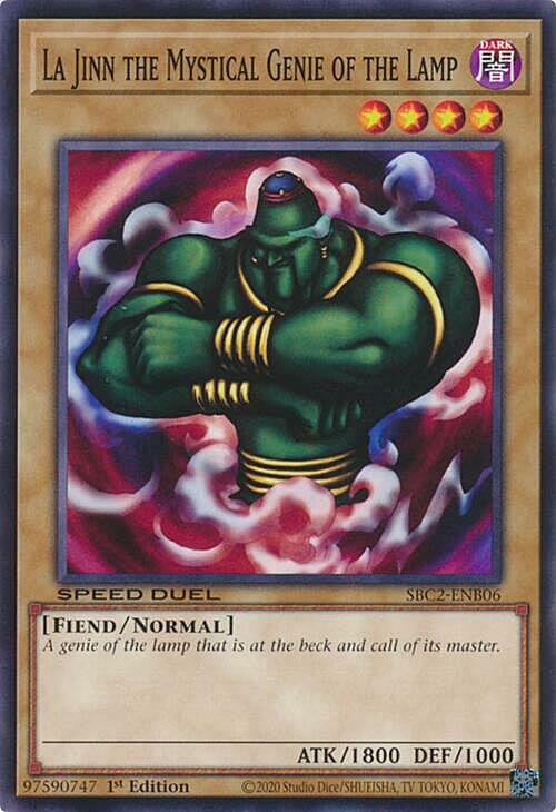 Genio della Lampada Card Front