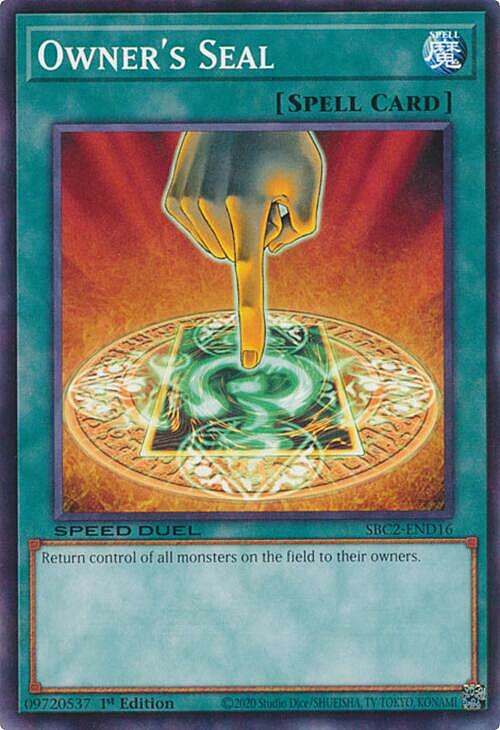 Sigillo del Padrone Card Front