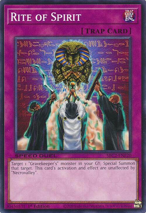 Rito dello Spirito Card Front