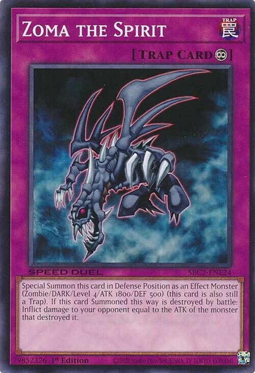 Zoma the Spirit Card Front