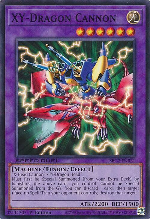 XY-Cannone Drago Card Front