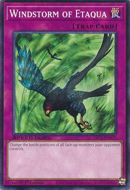 Windstorm of Etaqua Card Front