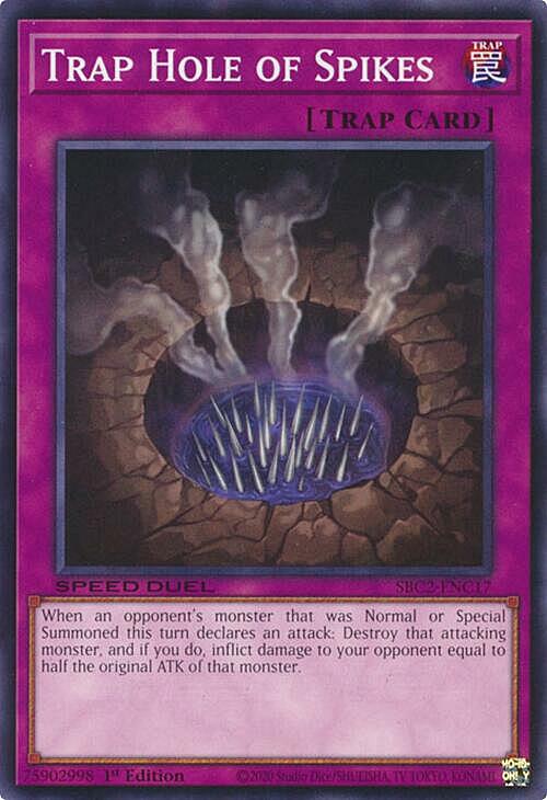 Buco Trappola di Spine Card Front