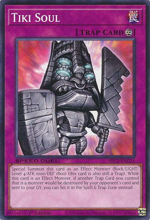 Anima del Tiki Card Front