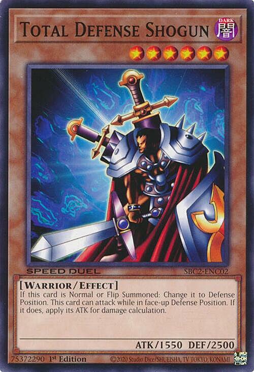 Total Defense Shogun Card Front