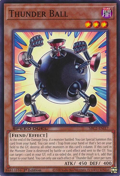 Palla di Tuono Card Front