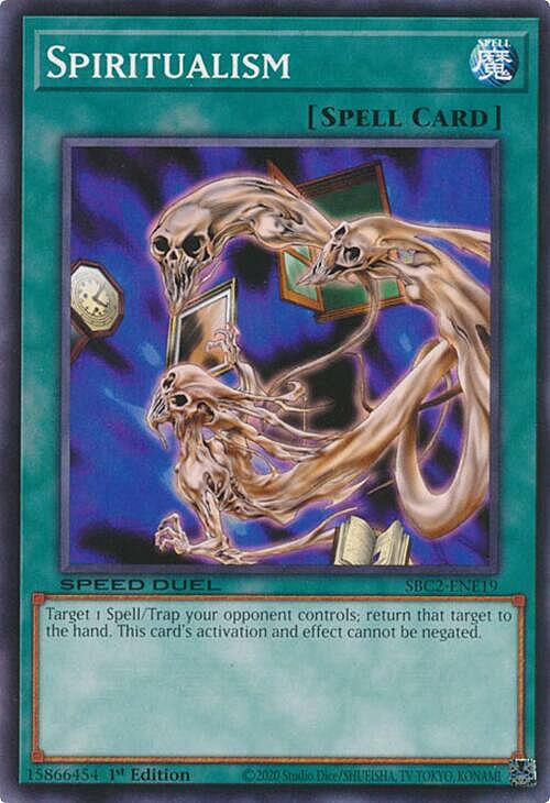 Spiritualism Card Front