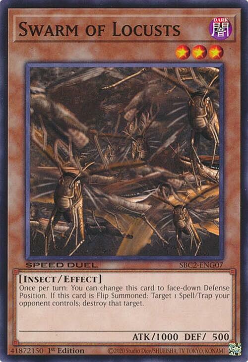 Sciame di Locuste Card Front