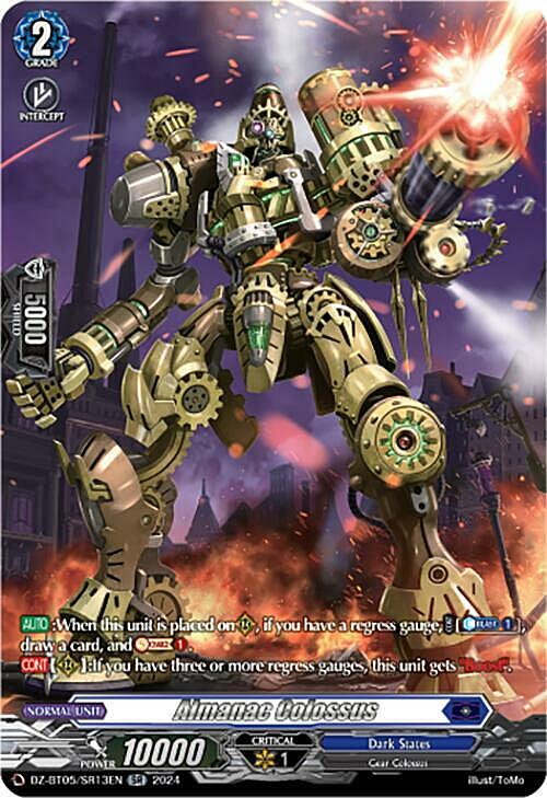 Almanac Colossus Card Front