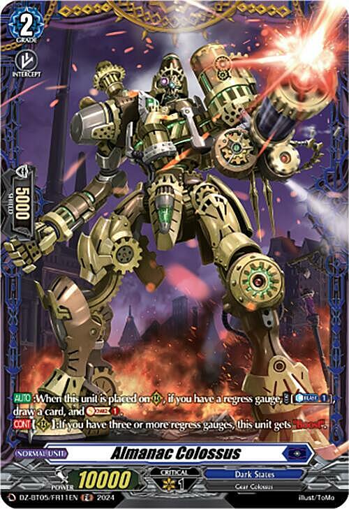 Almanac Colossus Card Front