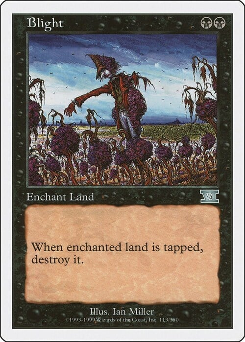 Blight Card Front