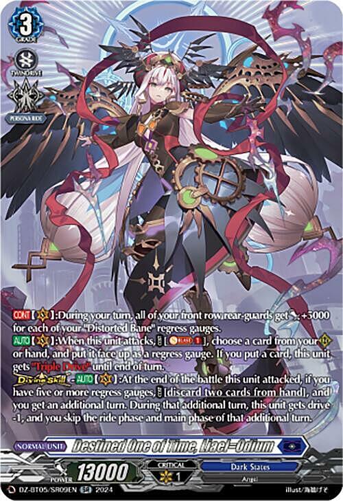 Destined One of Time, Liael=Odium Card Front