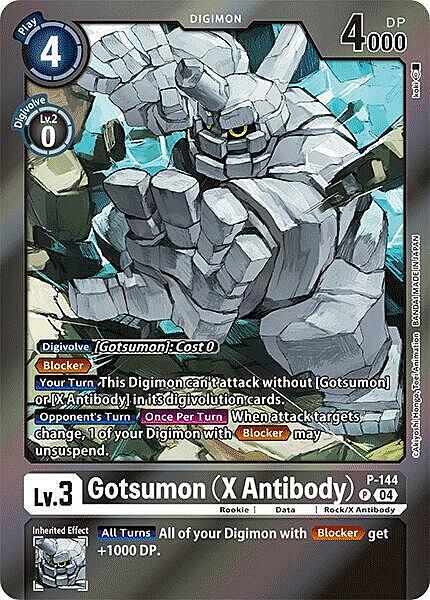 Gotsumon (X Antibody) Card Front