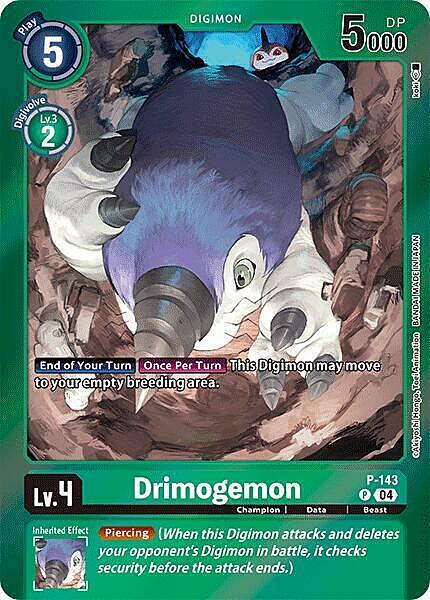 Drimogemon Card Front