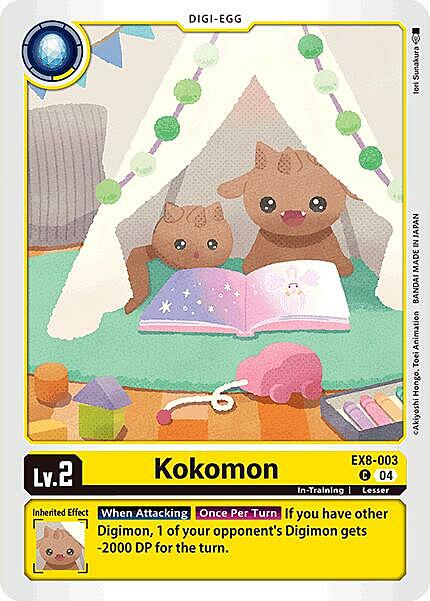 Kokomon Card Front