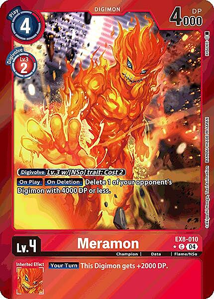 Meramon Card Front