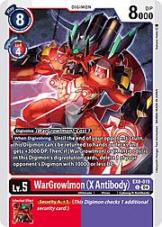 WarGrowlmon (X Antibody) EX8-015