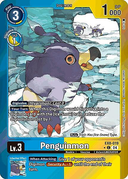 Penguinmon Card Front