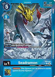Seadramon · Alternate Art EX8-021a