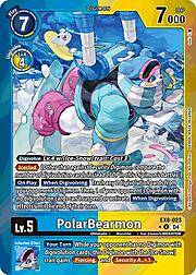 PolarBearmon · Alternate Art EX8-023a