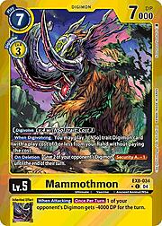 Mammothmon · Alternate Art EX8-034a