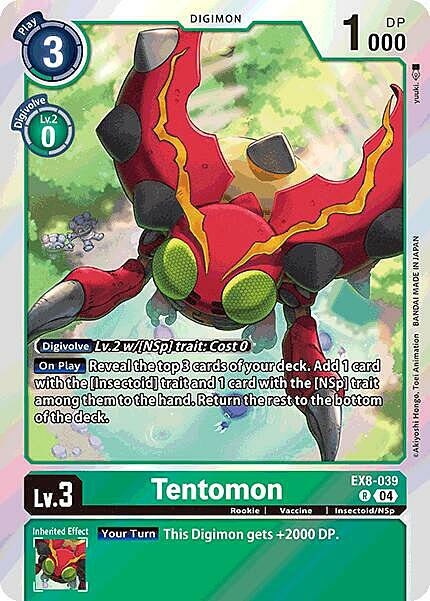Tentomon Card Front