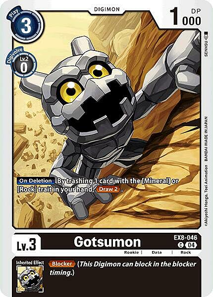 Gotsumon Card Front