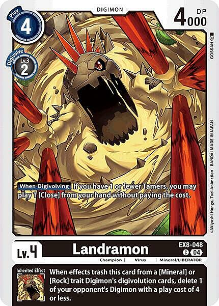 Landramon Card Front